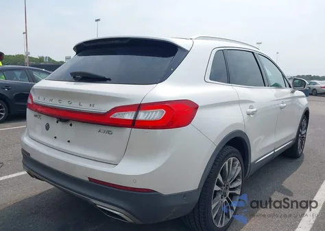 2016 Lincoln Mkx Reserve z USA, uszkodzony, nr VIN 2LMTJ8LRXGBL50859